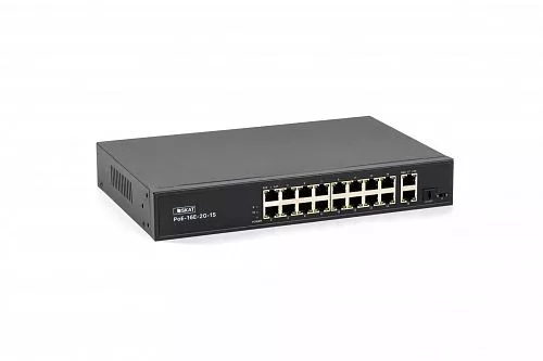 Купить Коммутатор SKAT PoE-16E-2G-1S в Ульяновске от производителя