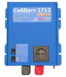 Купить СибВатт 1712 инвертор, преобразователь напряжения DC/AC, 12В/220В, 1700Вт в Ульяновске