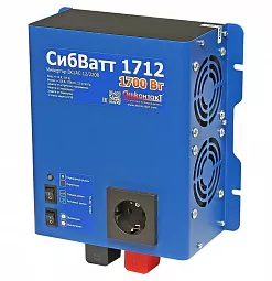 Купить СибВатт 1712 инвертор, преобразователь напряжения DC/AC, 12В/220В, 1700Вт в Ульяновске