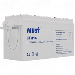 Купить Аккумулятор MUST LP15-12100 LiFePO4 12,8 В 200 А·ч в Ульяновске