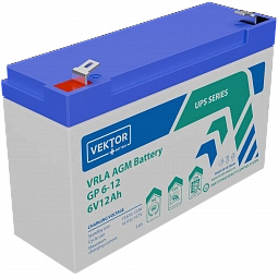 Купить Аккумуляторная батарея VEKTOR ENERGY GP 6-12 в Ульяновске